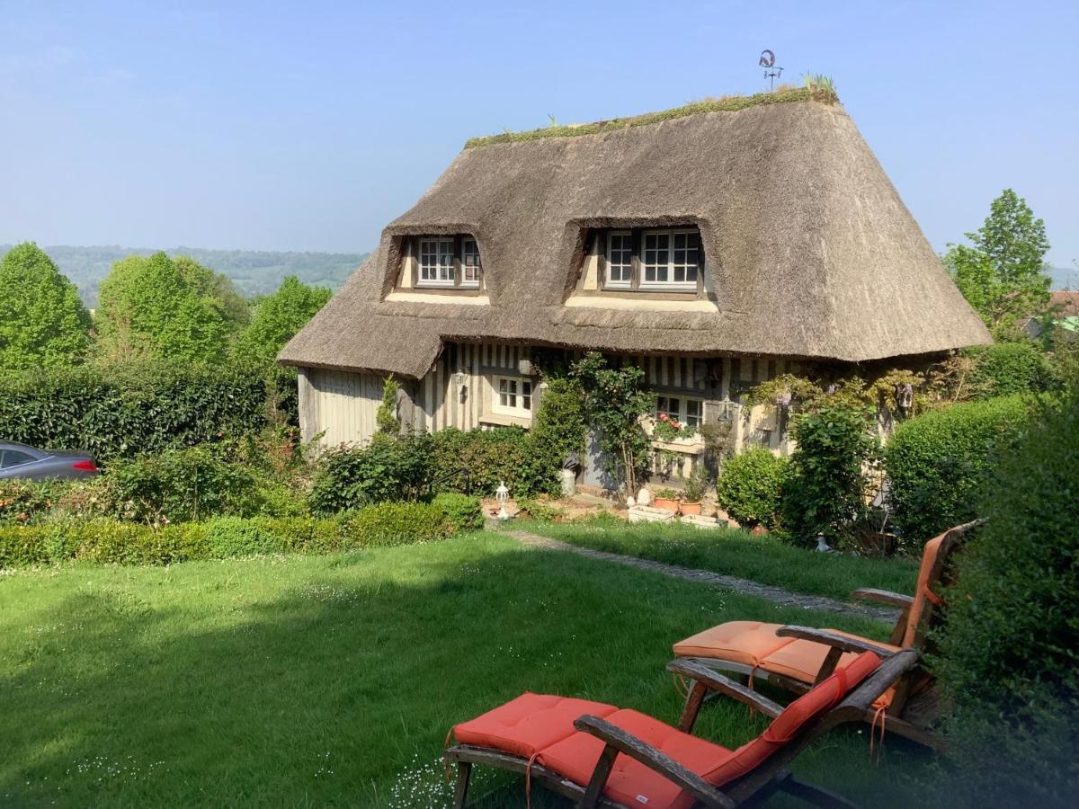 Les Chaumieres Du Pays D'Auge Bed & Breakfast Le Breuil-en-Auge Bagian luar foto